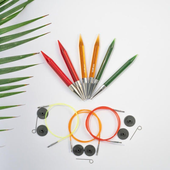 

Trendz Interchangeable Circular Needle Set - Thick Needles - KnitPro
7