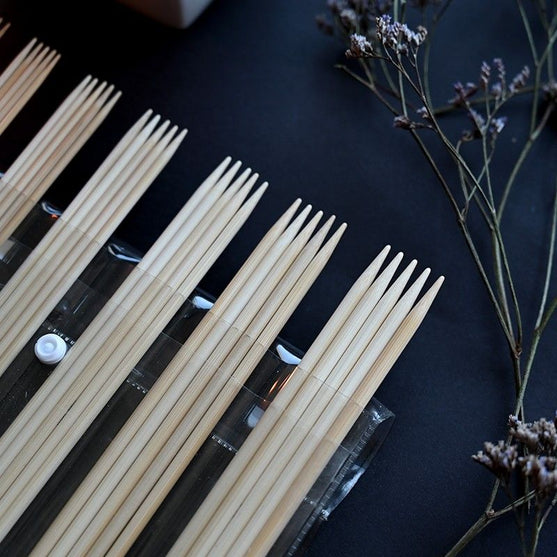 

Bamboo DPN Set - KnitPro
5