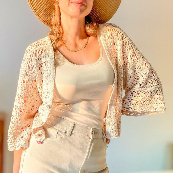 

The Magnolia Cardigan
1